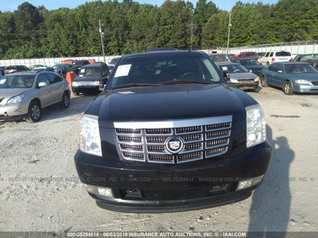 1GYS4HEF6BR274868 - 2011 CADILLAC ESCALADE ESV LUXURY BLACK photo 6