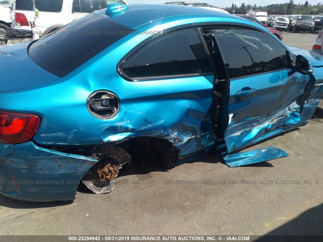 WBS1H9C56GV786093 - 2016 BMW M2 BLUE photo 6