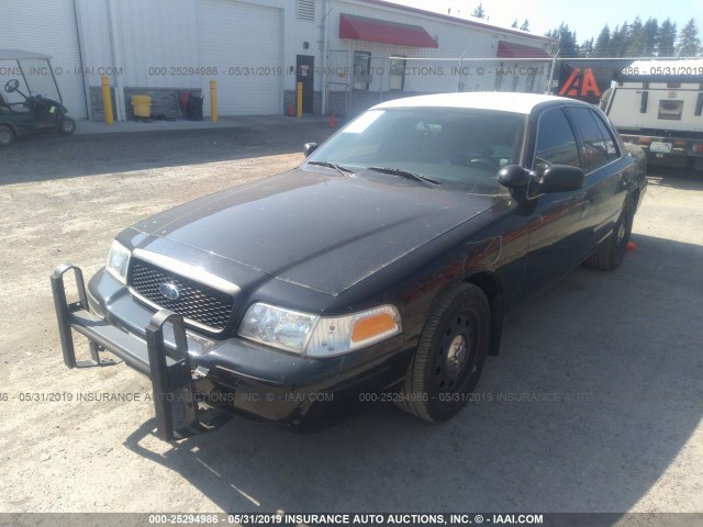 2FAHP71W57X143893 - 2007 FORD CROWN VICTORIA POLICE INTERCEPTOR BLACK photo 2