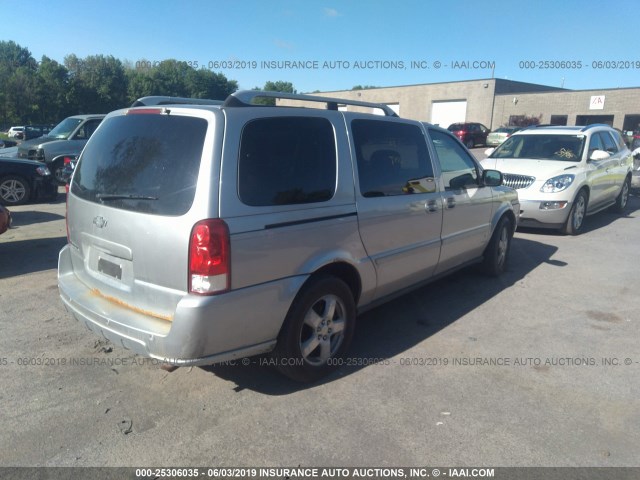 1GNDV33147D118247 - 2007 CHEVROLET UPLANDER LT SILVER photo 4