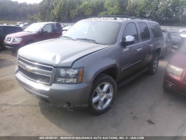 1GNFK26379R175797 - 2009 CHEVROLET SUBURBAN K1500 LT GRAY photo 2