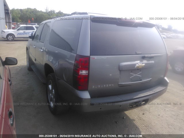 1GNFK26379R175797 - 2009 CHEVROLET SUBURBAN K1500 LT GRAY photo 3