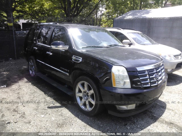 1GYFK43519R121724 - 2009 CADILLAC ESCALADE HYBRID BLACK photo 1