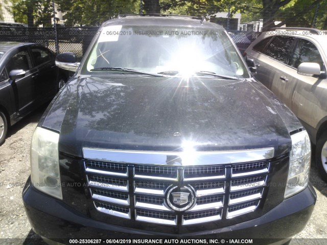 1GYFK43519R121724 - 2009 CADILLAC ESCALADE HYBRID BLACK photo 6