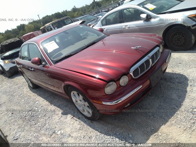 SAJWA71CX4SG13413 - 2004 JAGUAR XJ8 MAROON photo 1