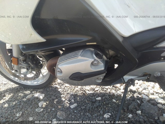 WB10388007ZM19544 - 2007 BMW R1200 RT WHITE photo 9