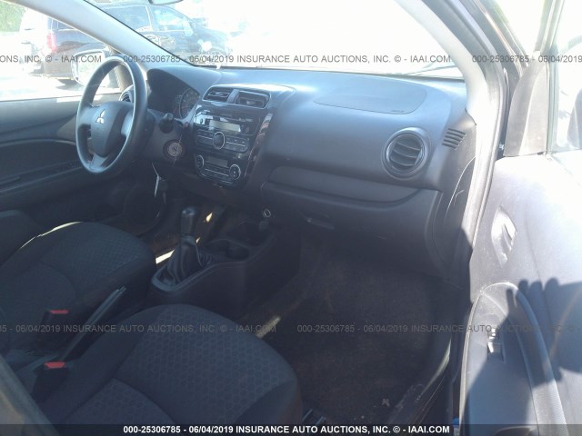 ML32A3HJ0EH012066 - 2014 MITSUBISHI MIRAGE DE GRAY photo 5