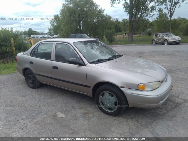 1Y1SK5281XZ436814 - 1999 CHEVROLET GEO PRIZM LSI BEIGE photo 1