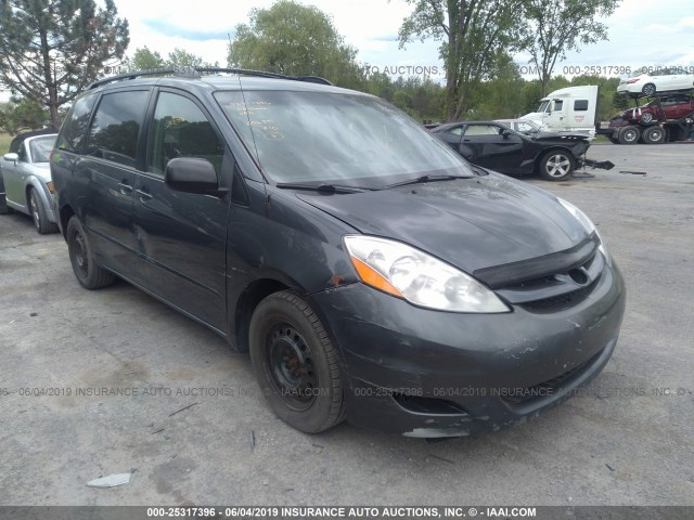 5TDZK23CX8S180941 - 2008 TOYOTA SIENNA CE/LE GRAY photo 1