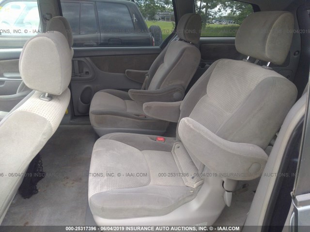 5TDZK23CX8S180941 - 2008 TOYOTA SIENNA CE/LE GRAY photo 8