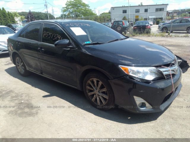 4T4BF1FK2CR176942 - 2012 TOYOTA CAMRY SE/LE/XLE Black photo 1