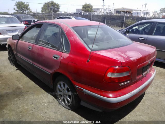 YV1VS2551YF524308 - 2000 VOLVO S40  Red photo 3