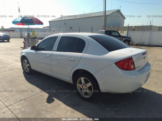 1G1AF5F58A7168599 - 2010 CHEVROLET COBALT 2LT White photo 3