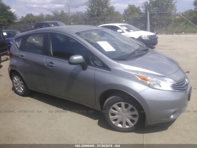 3N1CE2CP6EL423942 - 2014 NISSAN VERSA NOTE S/S PLUS/SV/SL Gray photo 1