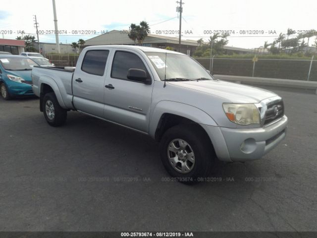 3TMKU72N08M015752 - 2008 TOYOTA TACOMA DBL CAB PRERUNNER LNG BED Gray photo 1