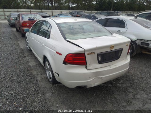 19UUA66246A014000 - 2006 ACURA 3.2TL  White photo 3