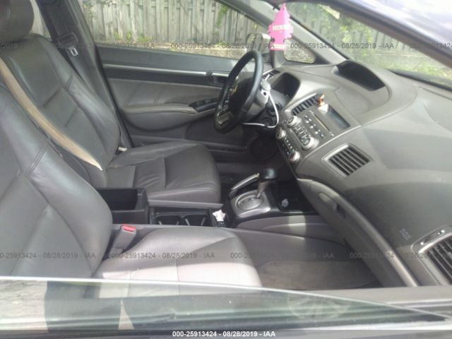 2HGFA16948H351487 - 2008 HONDA CIVIC EXL 灰色 照片 5