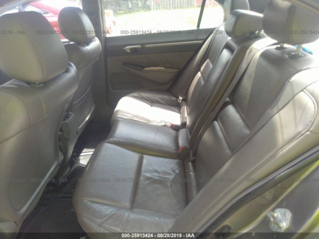 2HGFA16948H351487 - 2008 HONDA CIVIC EXL 灰色 照片 8