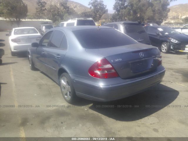 WDBUF65JX4A491700 - 2004 MERCEDES-BENZ E 320 Blue photo 6