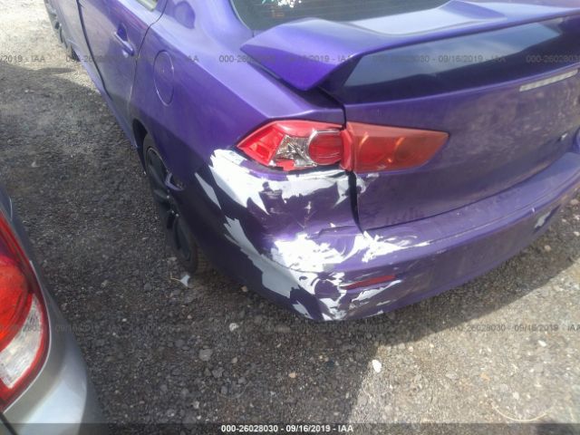 JA3AU86UX8U023208 - 2008 MITSUBISHI LANCER GTS Purple photo 6