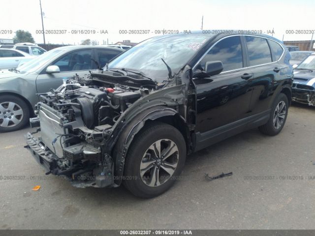 2HKRW6H30JH230584 - 2018 HONDA CR-V LX Gray photo 2