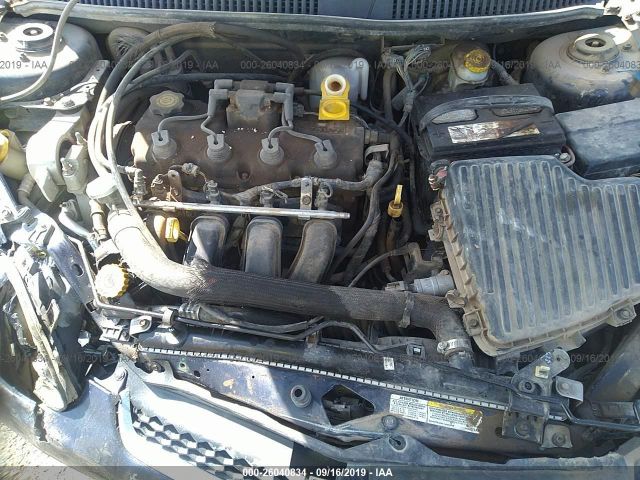 1B3ES56C74D527600 - 2004 DODGE NEON SXT Blue photo 10