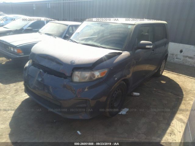 JTLZE4FE2B1126106 - 2011 TOYOTA SCION XB Dark Blue photo 2