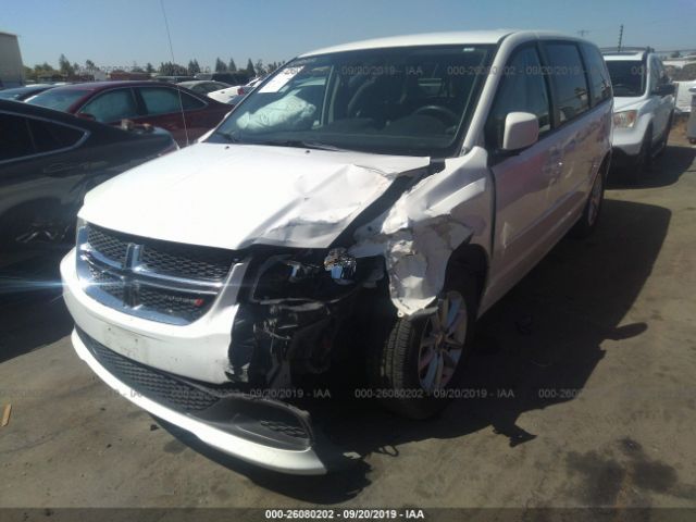 2C4RDGCG9DR688122 - 2013 DODGE GRAND CARAVAN SXT White photo 6