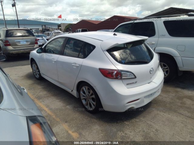 JM1BL1H56A1341789 - 2010 MAZDA 3 S White photo 3