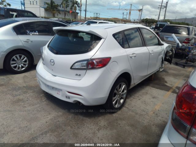 JM1BL1H56A1341789 - 2010 MAZDA 3 S White photo 4