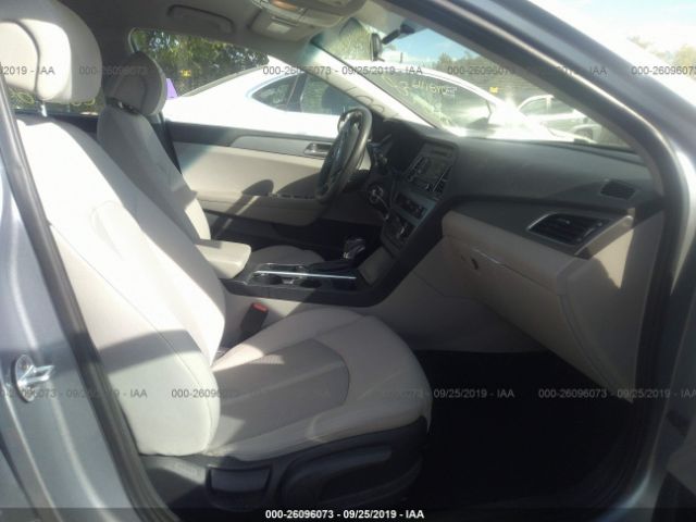 5NPE24AF7HH473564 - 2017 HYUNDAI SONATA SE 银色 照片 5