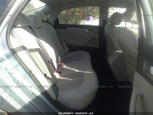 5NPE24AF7HH473564 - 2017 HYUNDAI SONATA SE 银色 照片 8