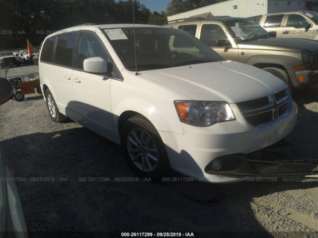 2C4RDGCG2JR360066 - 2018 DODGE GRAND CARAVAN SXT White photo 1