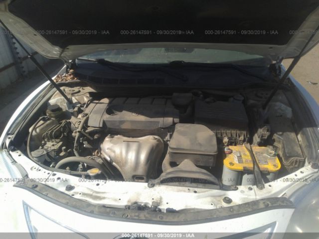 4T1BF3EK3BU706521 - 2011 TOYOTA CAMRY SE/LE/XLE 白色 照片 10