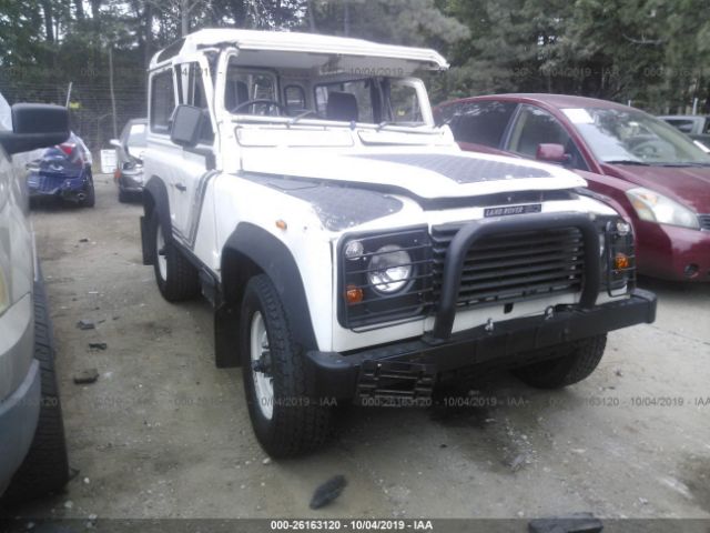 SALLDVAB7FA381976 - 1989 LAND ROVER 4 DOOR  White photo 1