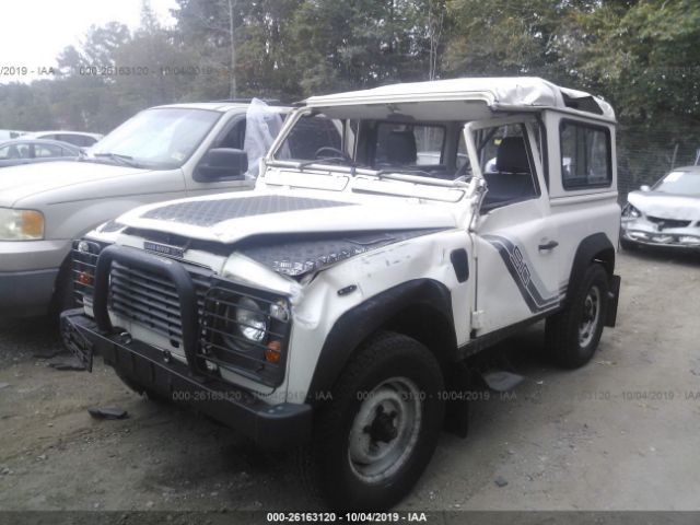 SALLDVAB7FA381976 - 1989 LAND ROVER 4 DOOR  White photo 6