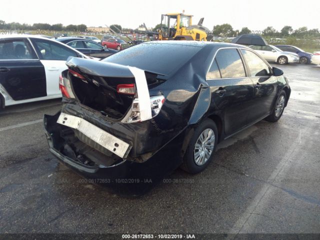 4T1BF1FK8CU588194 - 2012 TOYOTA CAMRY SE/LE/XLE 黑色 照片 4