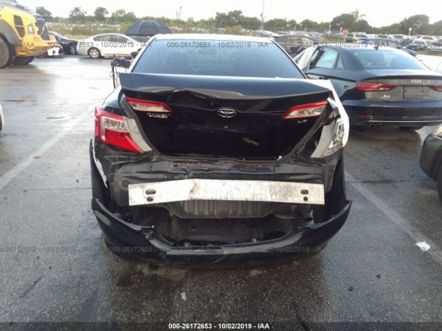 4T1BF1FK8CU588194 - 2012 TOYOTA CAMRY SE/LE/XLE 黑色 照片 6