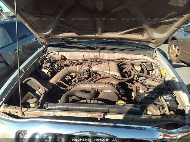 5TEGN92N13Z230955 - 2003 TOYOTA TACOMA DOUBLE CAB PRERUNNER Silver photo 10