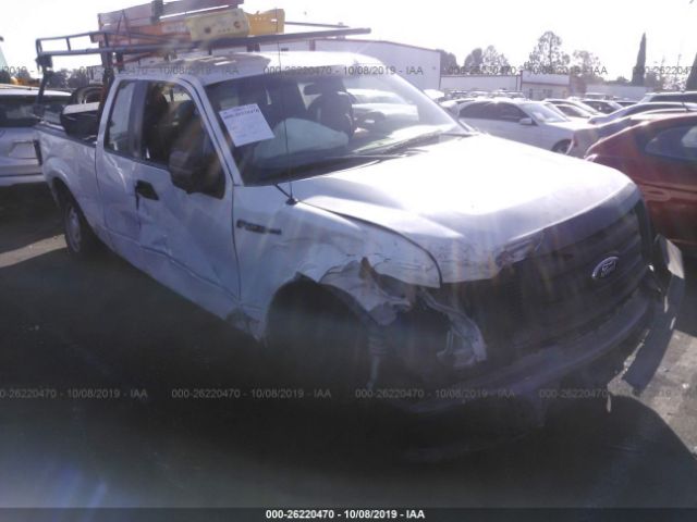 1FTFX1CF3CKD48069 - 2012 FORD F150 SUPER CAB White photo 1