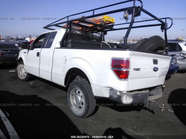 1FTFX1CF3CKD48069 - 2012 FORD F150 SUPER CAB White photo 3