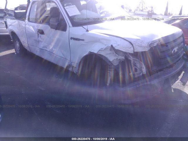 1FTFX1CF3CKD48069 - 2012 FORD F150 SUPER CAB White photo 6