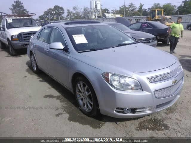 1G1ZE5E09AF323730 - 2010 CHEVROLET MALIBU LTZ ვერცხლისფერი ფოტო 1