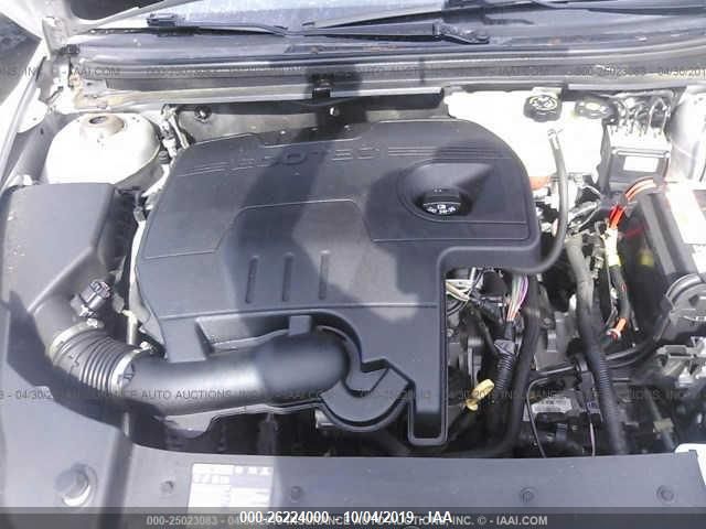 1G1ZE5E09AF323730 - 2010 CHEVROLET MALIBU LTZ ვერცხლისფერი ფოტო 10