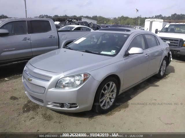 1G1ZE5E09AF323730 - 2010 CHEVROLET MALIBU LTZ ვერცხლისფერი ფოტო 2