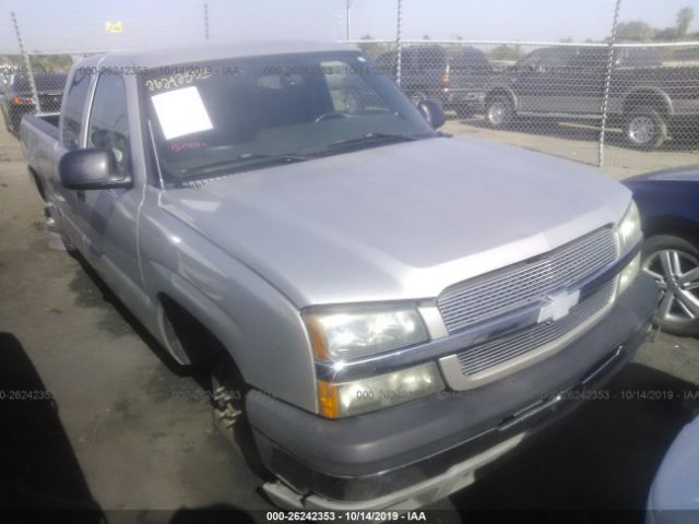 2GCEC19V441170020 - 2004 CHEVROLET SILVERADO C1500 Silver photo 1