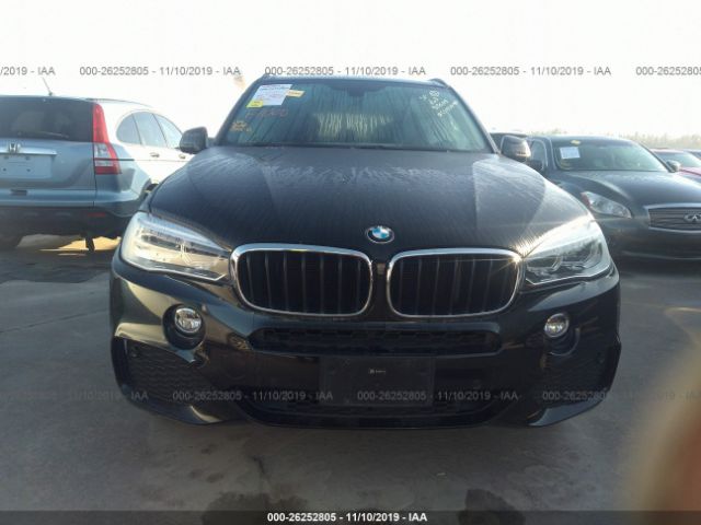 5UXKR2C57E0H34600 - 2014 BMW X5 SDRIVE35I Black photo 6