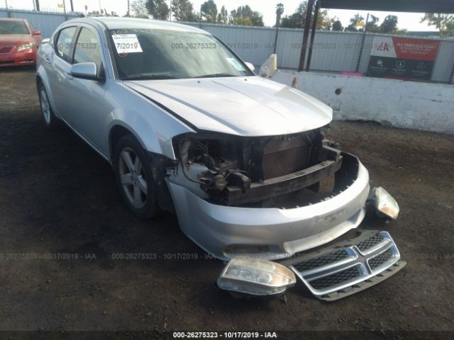 1B3BD1FB5BN554329 - 2011 DODGE AVENGER MAINSTREET Gray photo 1