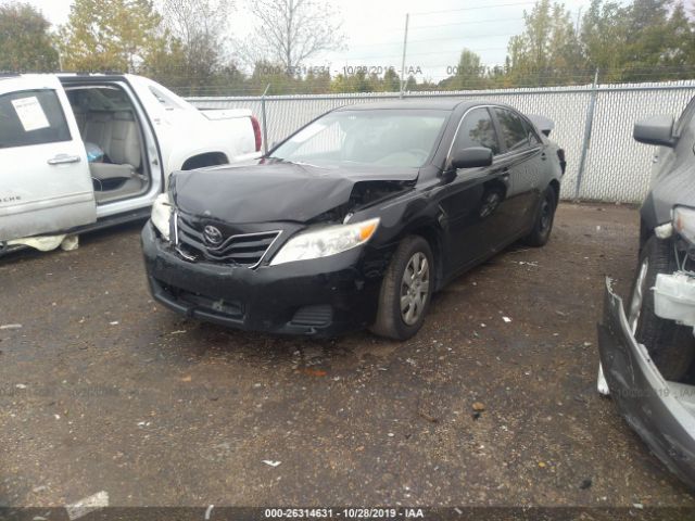 4T4BF3EK5BR214739 - 2011 TOYOTA CAMRY SE/LE/XLE Black photo 2