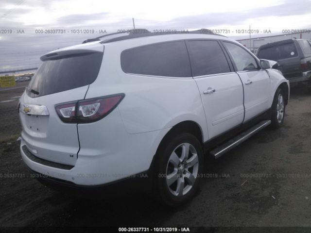 1GNKRGKD7HJ281704 - 2017 CHEVROLET TRAVERSE LT White photo 4